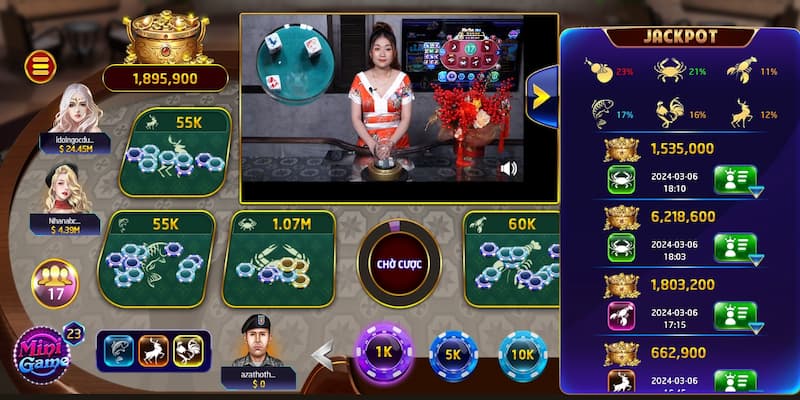 Các thuật ngữ cần biết khi chơi Bầu Cua Live