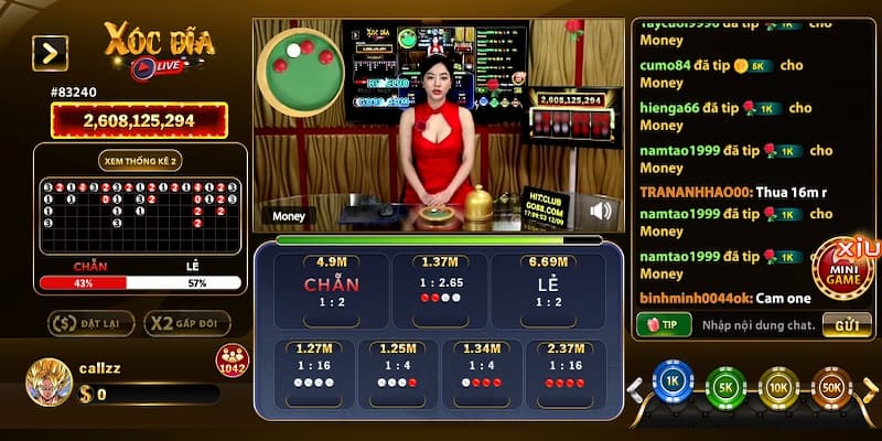 Điểm nổi bật của Xóc Đĩa Live tại Rikvip
